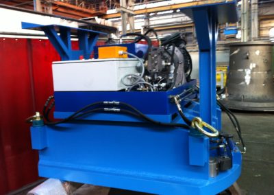Hydraulikpresse für Eisengiesserei